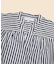 スーピマコットンポプリン　ストライプ　ショートスリーブシャツ