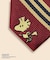 Brooks Brothers × PEANUTS　シルク　スヌーピー＆ウッドストックエンブロイダリー　BB#1ストライプ　ジャカードタイ