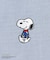 Brooks Brothers × PEANUTS　スーピマコットン　スヌーピーエンブロイダリー　カジュアルシャツ　Traditional Fit