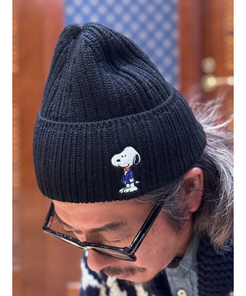 Brooks Brothers × PEANUTS ウール スヌーピーエンブロイダリー