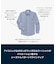 ストレッチオックスフォード　GFロゴ　シーズナルパターン　カジュアルシャツ　Regular Fit