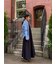 スーピマコットンストレッチ　ストライプ　ドレスシャツ　Classic Fit