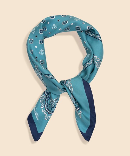 シルク ペイズリープリント スカーフ｜ブルックス ブラザーズの通販