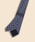 シルク　ヘリンボーン　フラワーモチーフタイ