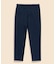 リネン／コットン　プレーンフロントパンツ　Regular