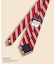 Brooks Brothers × PEANUTS　シルク　スヌーピー＆ウッドストック　ミニ＃BB1ストライプ　レップタイ