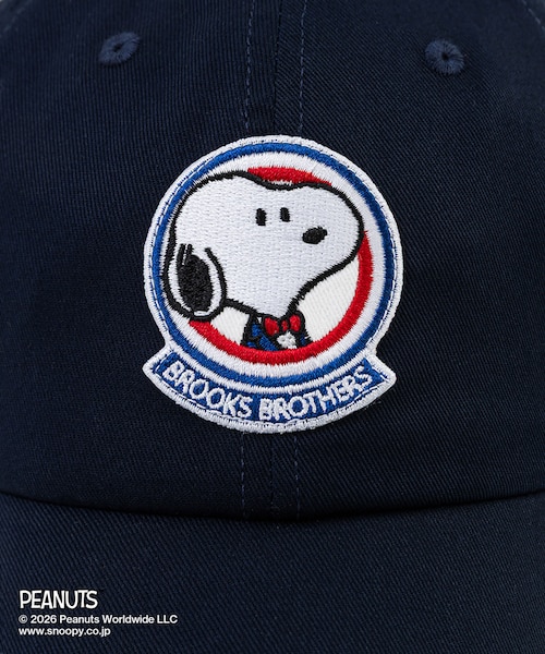 Brooks Brothers × PEANUTS コットンツイル スヌーピーエンブレム