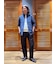アイリッシュリネン　シーズナルパターン　カジュアルシャツ　Regular Fit