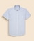 ストレッチブロードクロス　ストライプ　ショートスリーブ　ドレスシャツ　Regular Fit