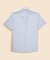 ストレッチブロードクロス　ストライプ　ショートスリーブ　ドレスシャツ　Regular Fit