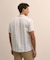 アイリッシュリネン　ストライプ　キャンプシャツ　Regular Fit