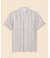 アイリッシュリネン　ストライプ　キャンプシャツ　Regular Fit