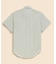 コットン／ペーパーヤーン　GFロゴ　ストライプ　ショートスリーブ　カジュアルシャツ　Traditional Fit