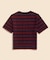 【Double B Collection】　コットン　BBロゴ　マリナーストライプ　ヘビーウェイトTシャツ
