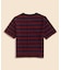 【Double B Collection】　コットン　BBロゴ　マリナーストライプ　ヘビーウェイトTシャツ