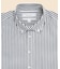 スーピマコットンストレッチ　ベンガルストライプ　ボタンダウンシャツ　Classic Fit