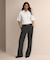 コットン　ドロップショルダー　ショートスリーブシャツ　Classic Fit
