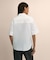 コットン　ドロップショルダー　ショートスリーブシャツ　Classic Fit