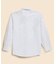 スーピマコットン　ピンストライプ　フレンチプラケット　ドレスシャツ　Regular Fit