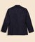 サクソンメリノウール　ホップサック　ダブル4釦ブレザー　Made by RING JACKET