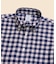 ノンアイロン　ストレッチコットンツイル　チェック　カジュアルシャツ　Regular Fit