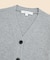 【Double B Collection】 ウール　ミドルゲージ　BBロゴ　Vネックカーディガン