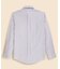 ラグジュアリー　オックスフォード　トラックストライプ　GFロゴ　カジュアルシャツ　Regular Fit