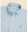 ラグジュアリー　オックスフォード　トラックストライプ　GFロゴ　カジュアルシャツ　Regular Fit