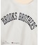 Brooks Brothers×Champion　USAコットン　ラバープリントロゴ　スウェットシャツ　Made in USA