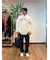 Brooks Brothers×Champion　USAコットン　ラバープリントロゴ　スウェットシャツ　Made in USA
