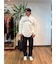 Brooks Brothers×Champion　USAコットン　ラバープリントロゴ　スウェットシャツ　Made in USA