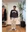 Brooks Brothers×Champion　USAコットン　ラバープリントロゴ　スウェットシャツ　Made in USA