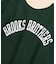 Brooks Brothers×Champion　USAコットン　ラバープリントロゴ　スウェットシャツ　Made in USA