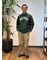 Brooks Brothers×Champion　USAコットン　ラバープリントロゴ　スウェットシャツ　Made in USA