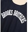 Brooks Brothers×Champion　USAコットン　ラバープリントロゴ　スウェットシャツ　Made in USA