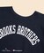 Brooks Brothers×Champion　USAコットン　ラバープリントロゴ　スウェットシャツ　Made in USA