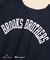 Brooks Brothers×Champion　USAコットン　ラバープリントロゴ　スウェットシャツ　Made in USA