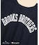 Brooks Brothers×Champion　USAコットン　ラバープリントロゴ　スウェットシャツ　Made in USA