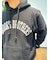 Brooks Brothers×Champion　USAコットン　ラバープリントロゴ　フーデッド　スウェットシャツ　Made in USA