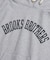 Brooks Brothers×Champion　USAコットン　ラバープリントロゴ　フーデッド　スウェットシャツ　Made in USA