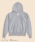 Brooks Brothers×Champion　USAコットン　ラバープリントロゴ　フーデッド　スウェットシャツ　Made in USA