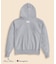 Brooks Brothers×Champion　USAコットン　ラバープリントロゴ　フーデッド　スウェットシャツ　Made in USA
