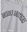 Brooks Brothers×Champion　USAコットン　ラバープリントロゴ　フーデッド　スウェットシャツ　Made in USA