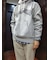 Brooks Brothers×Champion　USAコットン　ラバープリントロゴ　フーデッド　スウェットシャツ　Made in USA