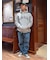 Brooks Brothers×Champion　USAコットン　ラバープリントロゴ　フーデッド　スウェットシャツ　Made in USA
