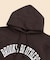 Brooks Brothers×Champion　USAコットン　ラバープリントロゴ　フーデッド　スウェットシャツ　Made in USA