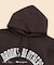 Brooks Brothers×Champion　USAコットン　ラバープリントロゴ　フーデッド　スウェットシャツ　Made in USA