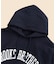 Brooks Brothers×Champion　USAコットン　ラバープリントロゴ　フーデッド　スウェットシャツ　Made in USA