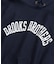 Brooks Brothers×Champion　USAコットン　ラバープリントロゴ　フーデッド　スウェットシャツ　Made in USA