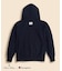 Brooks Brothers×Champion　USAコットン　ラバープリントロゴ　フーデッド　スウェットシャツ　Made in USA